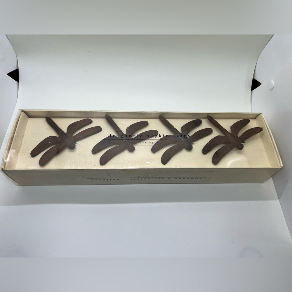 Pier 1 dragonfly napkin rings